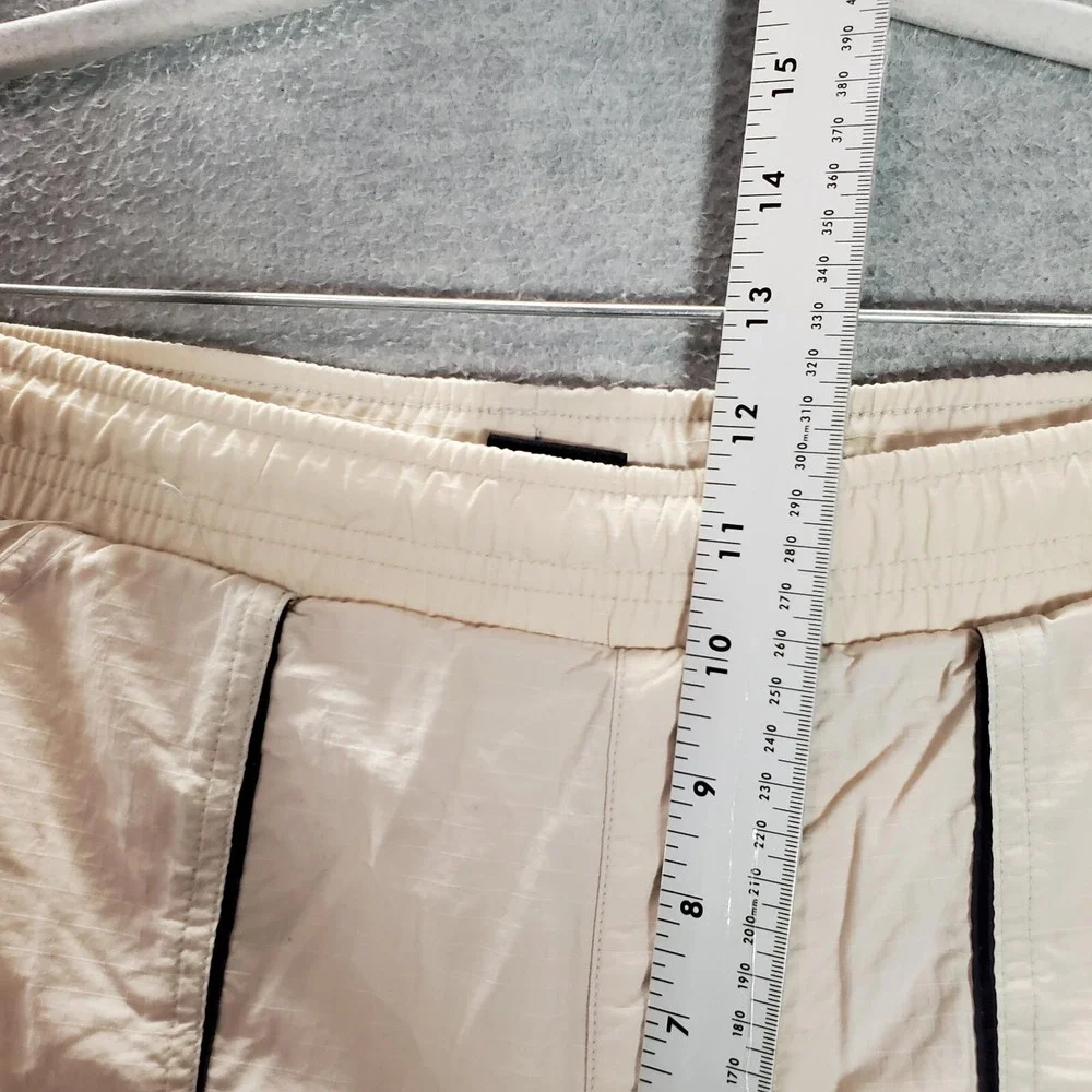 VINTAGE‎ Nike Men Swimwear Small Beige Trunks Ripstop Outdoor Beach Surf Y2K